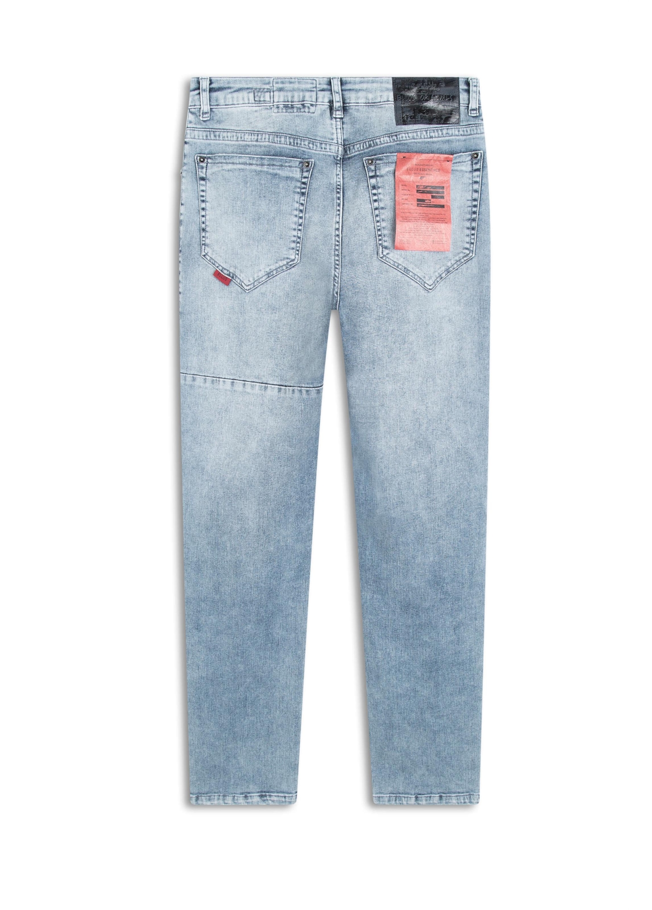 Calça Jeans Kyoto Slim Patch Lav.1803-Claro C/ Sky