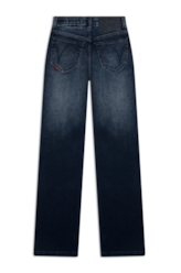 Calça Jeans Low Rise Reta Lav.Escuro C/ Used