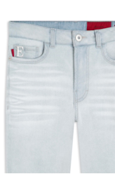 Calça Jeans Memory e Asa 312 Lav. Claro C/ Tank