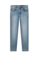 Calça Jeans Midi Blue Ly Et Zetex 1741-Lav.Claro C/Sky