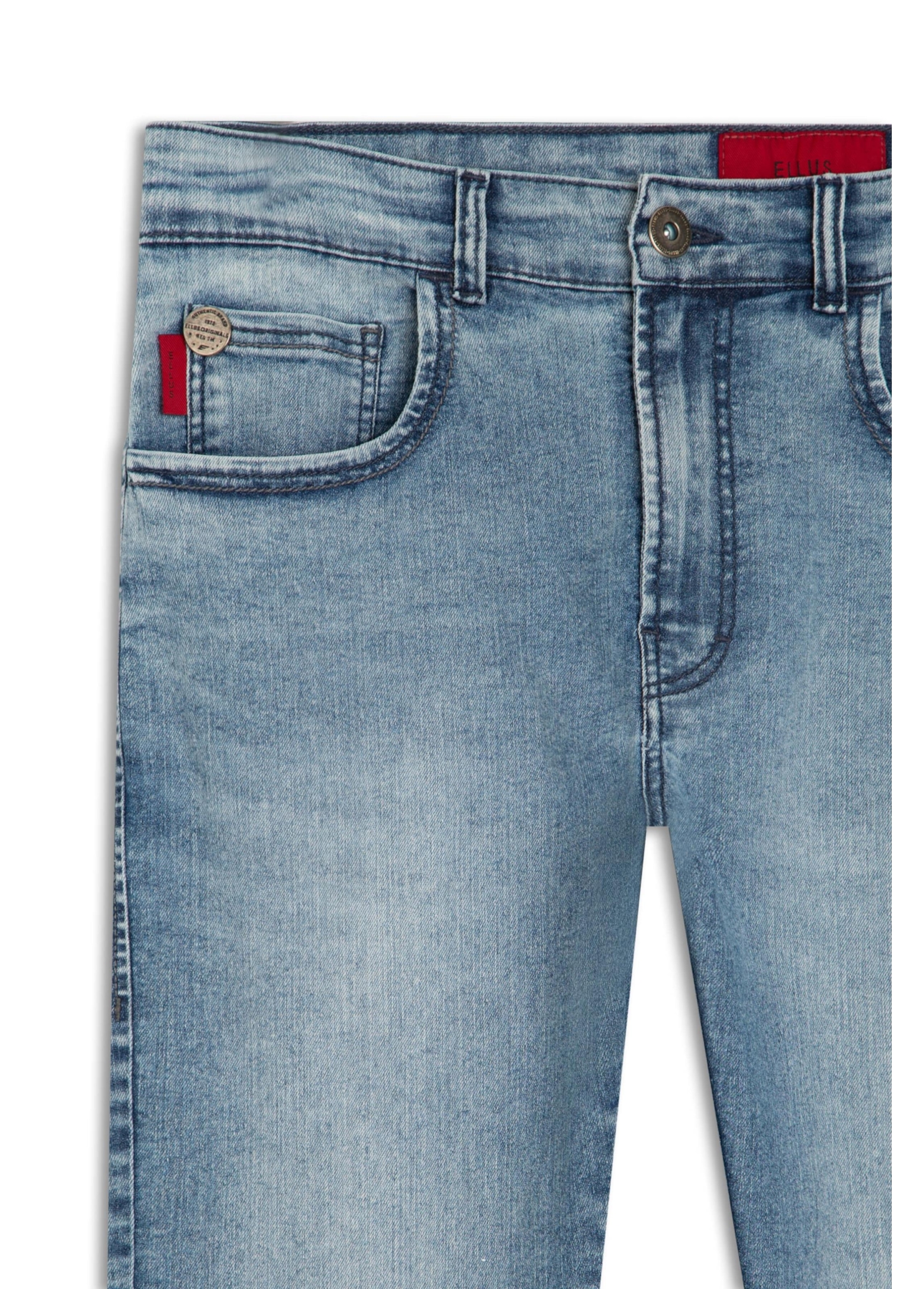 Calça Jeans Midi Blue Ly Et Zetex 1741-Lav.Claro C/Sky