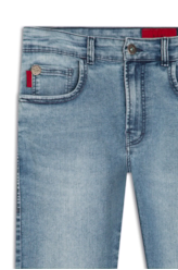 Calça Jeans Midi Blue Ly Et Zetex 1741-Lav.Claro C/Sky