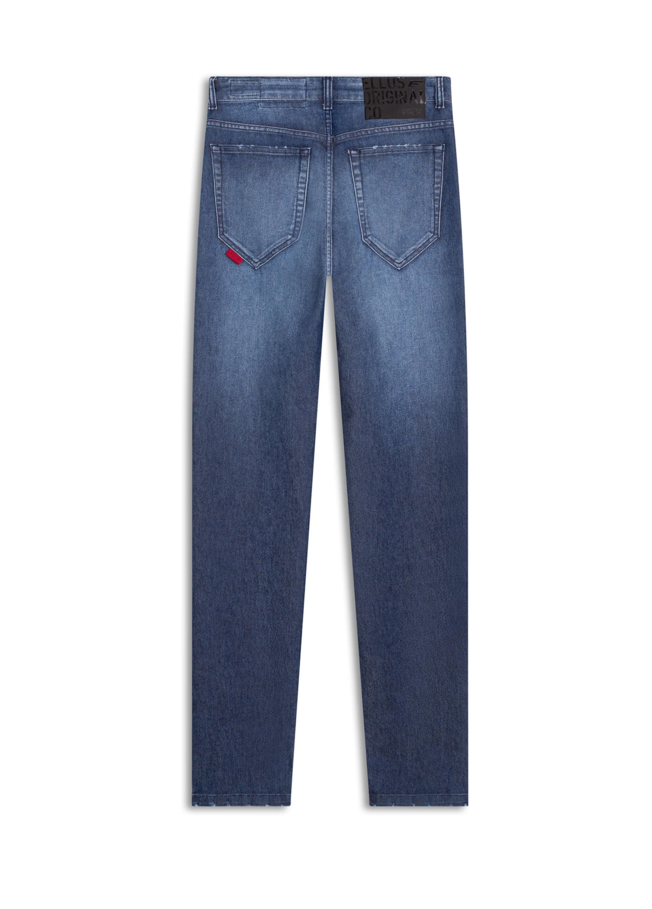Calça Jeans Montana Blue Elastic (St) Slim Bols 1755 - Lav Medio C/ Used