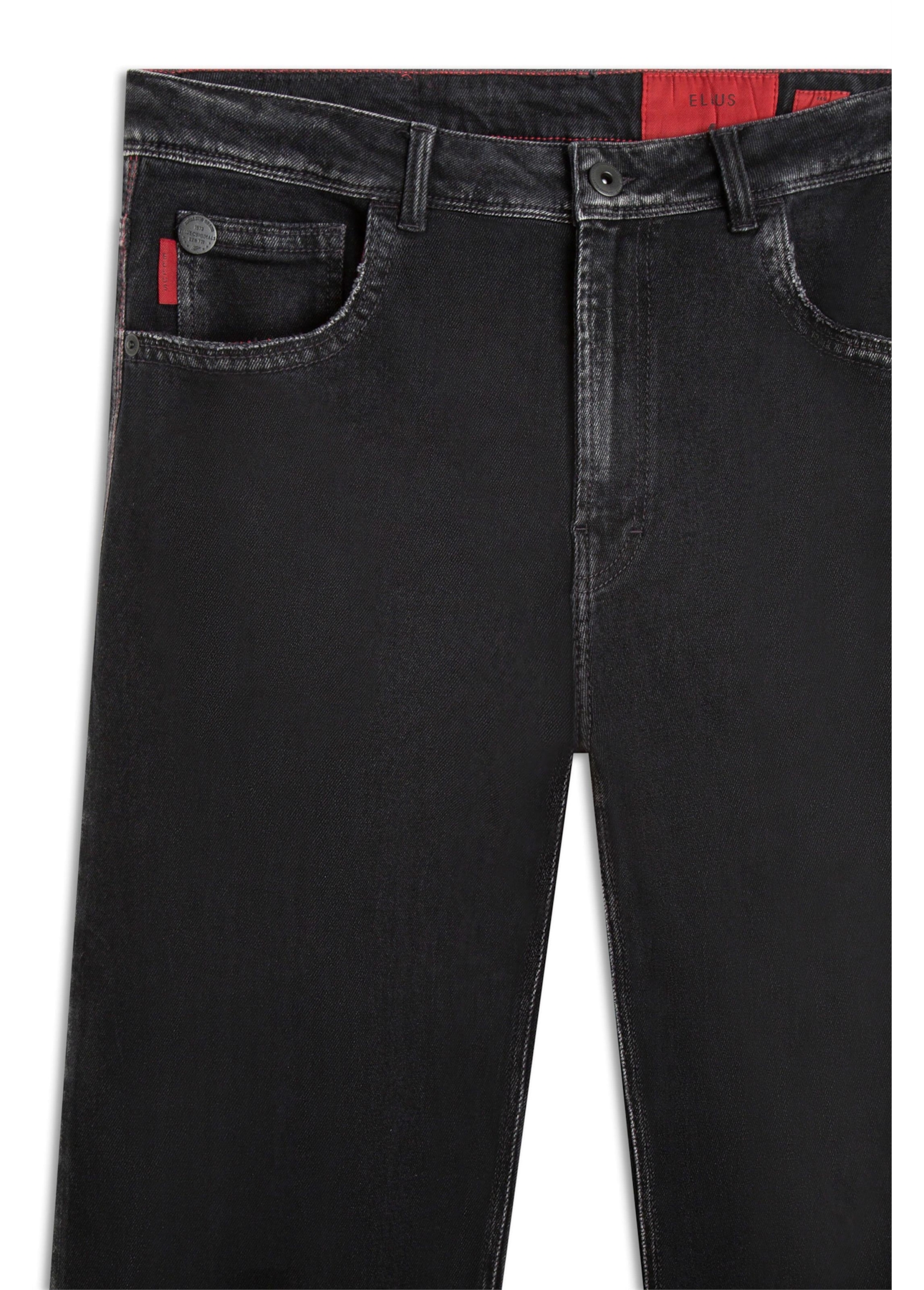 Calça Jeans New Black Elastic 1875-Lav.Black C/ Tie Dye