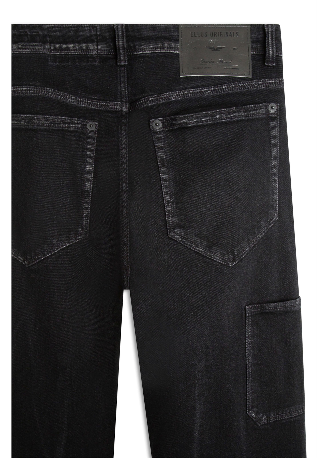 Calça Jeans New Black Elastic 1875-Lav.Black C/ Tie Dye