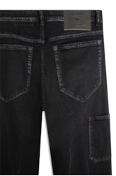 Calça Jeans New Black Elastic 1875-Lav.Black C/ Tie Dye