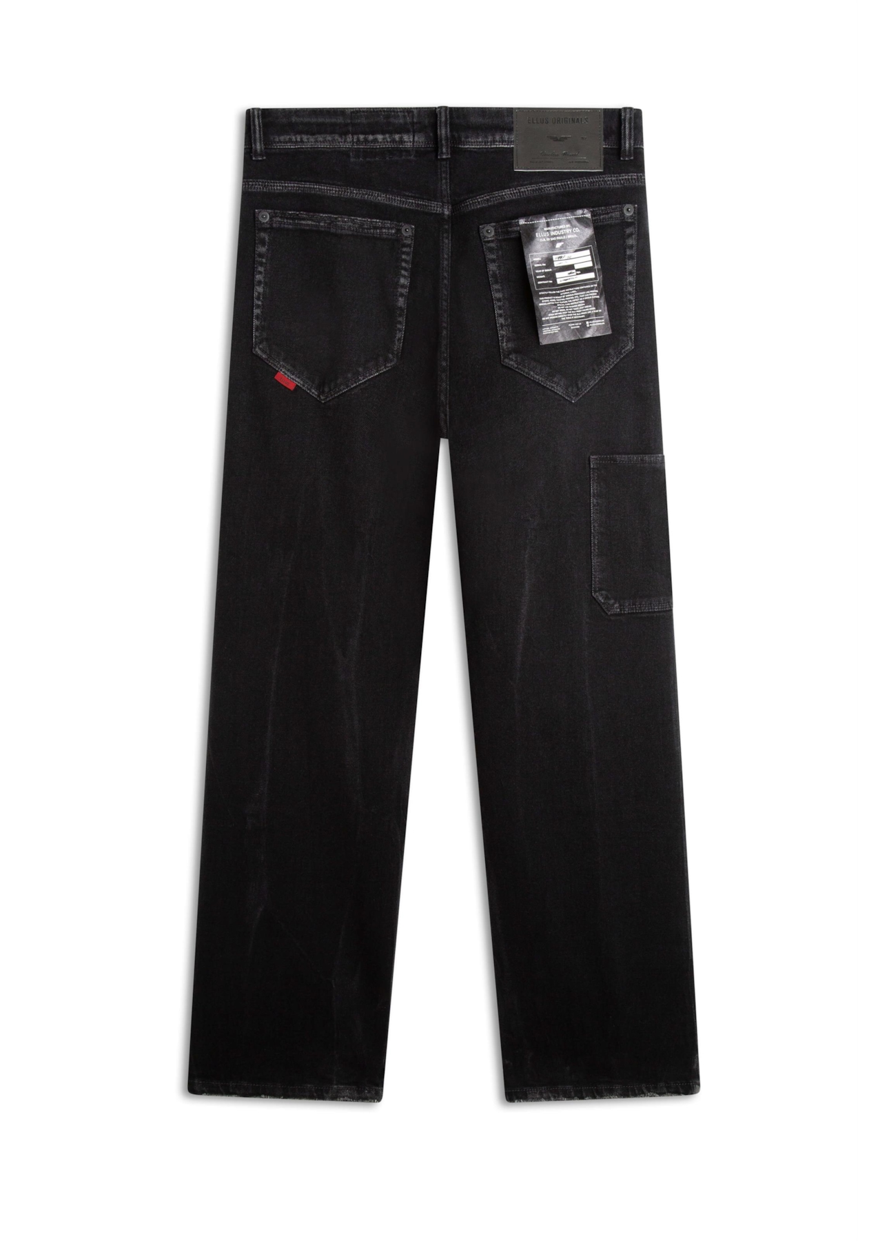 Calça Jeans New Black Elastic 1875-Lav.Black C/ Tie Dye