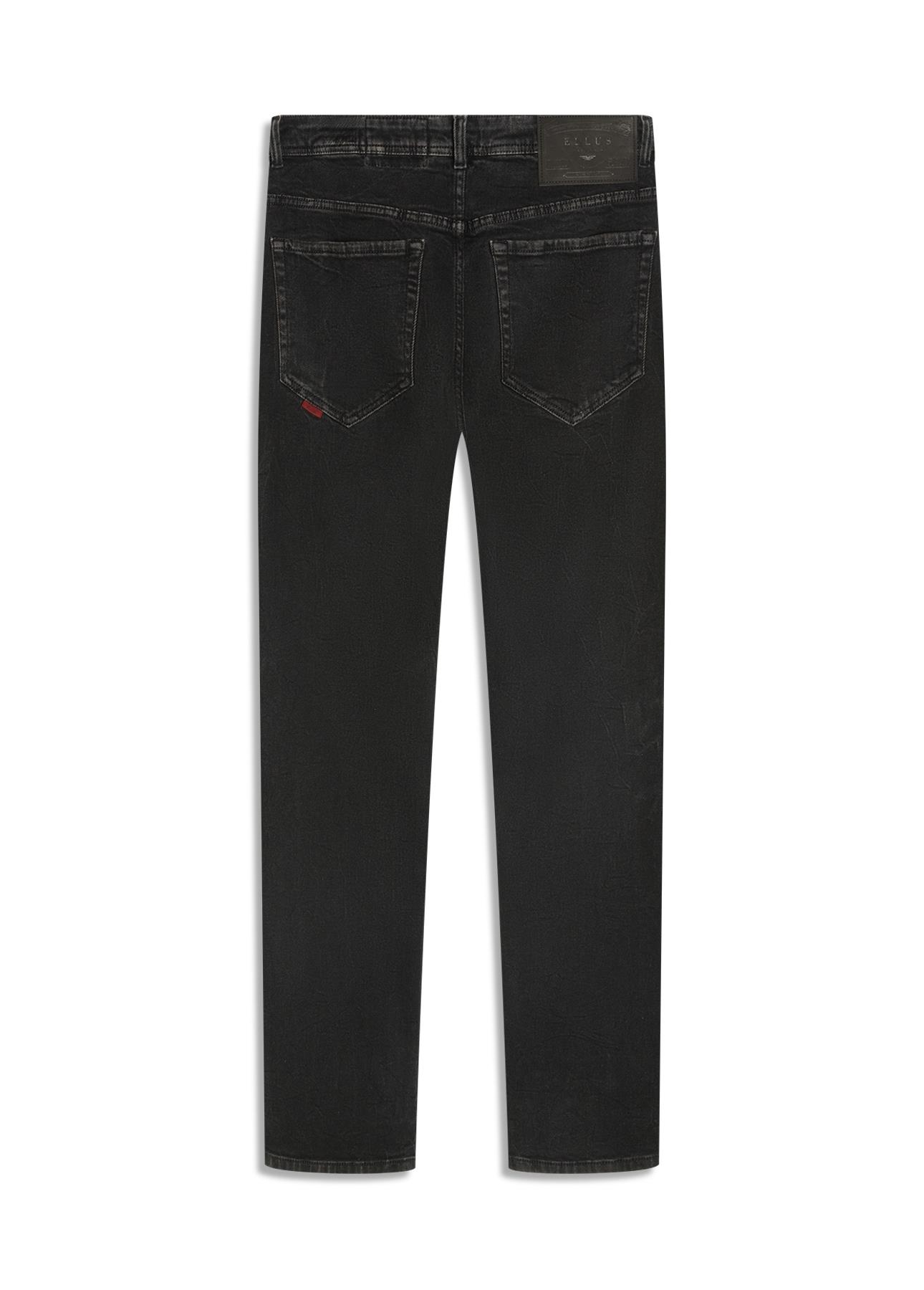 Calça Jeans New Black Elastic (Slim) Et Zetex Lav. Black C/ Rede