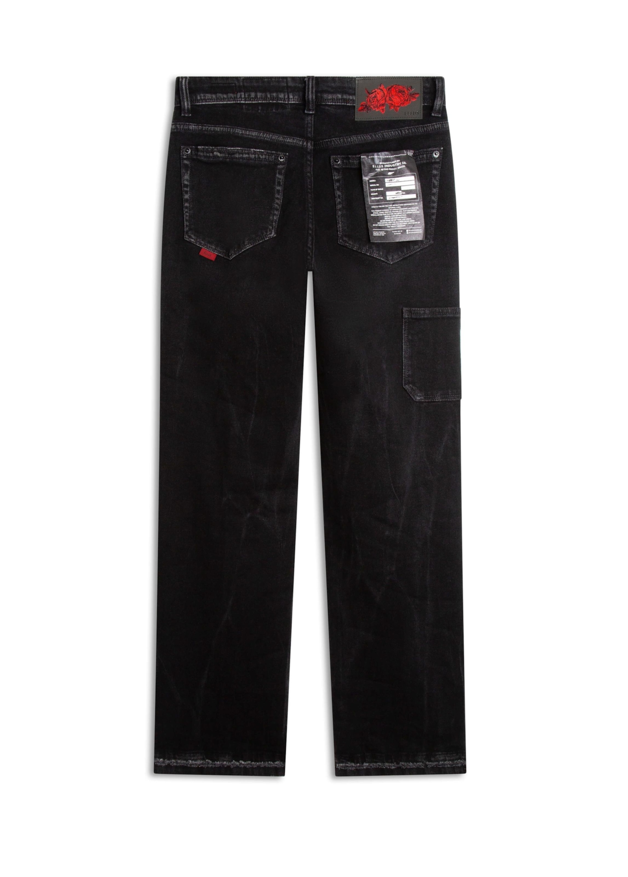 Calça Jeans New Black Low Rise 1875-Lav.Black C/ Tie Dye