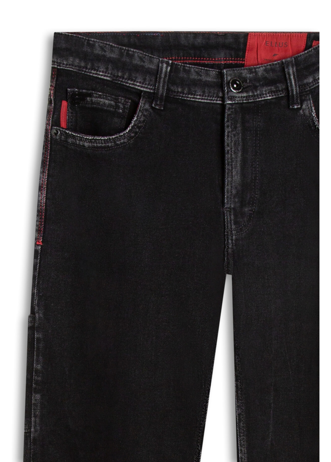 Calça Jeans New Black Low Rise 1875-Lav.Black C/ Tie Dye