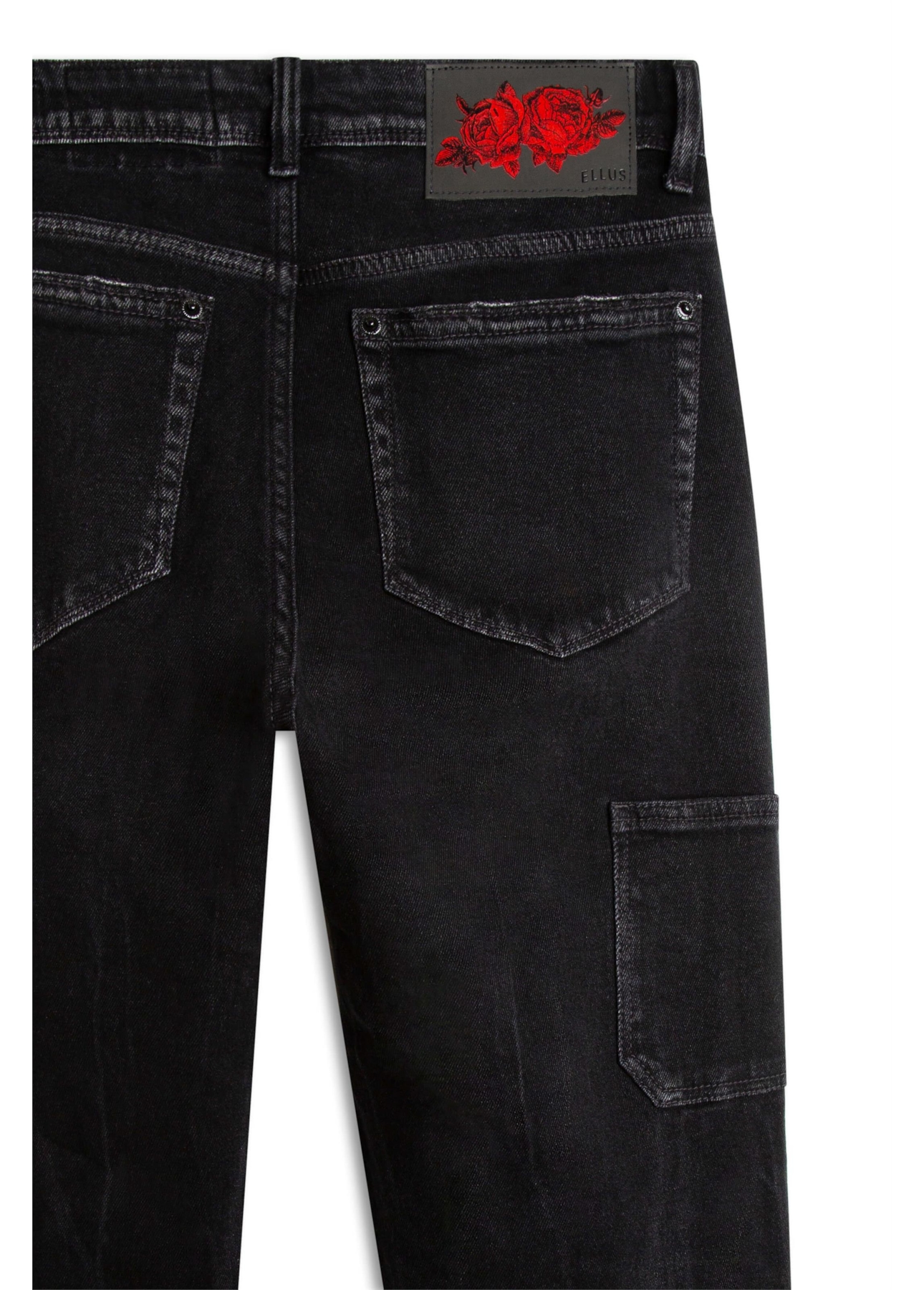 Calça Jeans New Black Low Rise 1875-Lav.Black C/ Tie Dye
