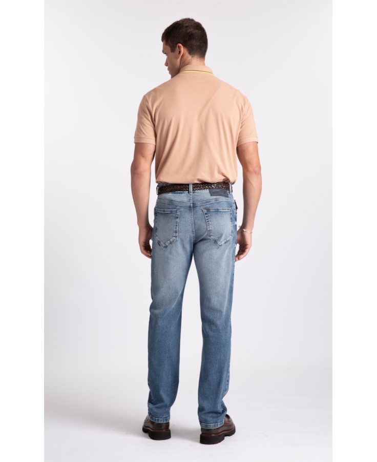 Calça Jeans New Blue Stretch Lav.Medio