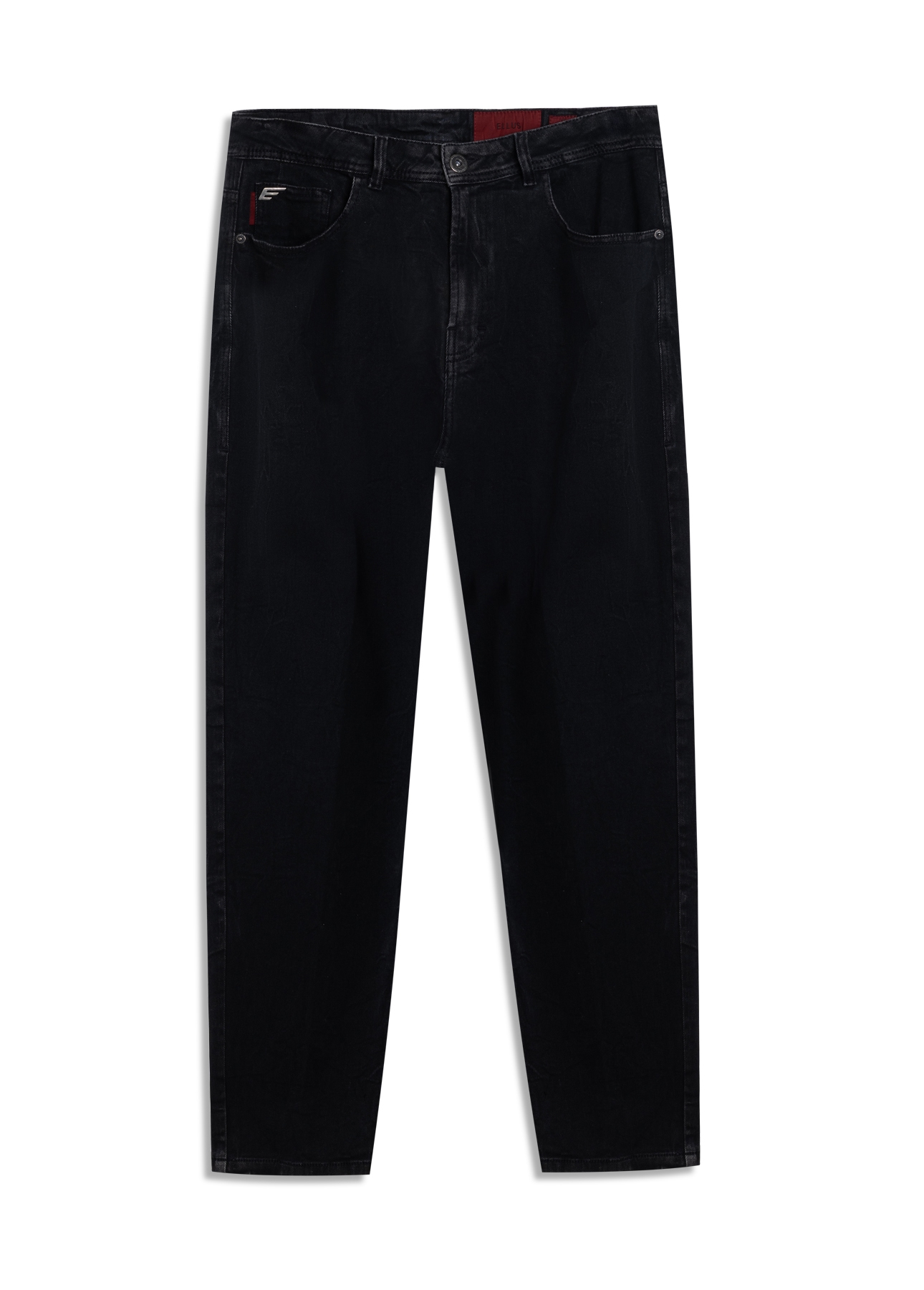 Calça Jeans New Jogging Black Baggy Lav. Black C/ Rede
