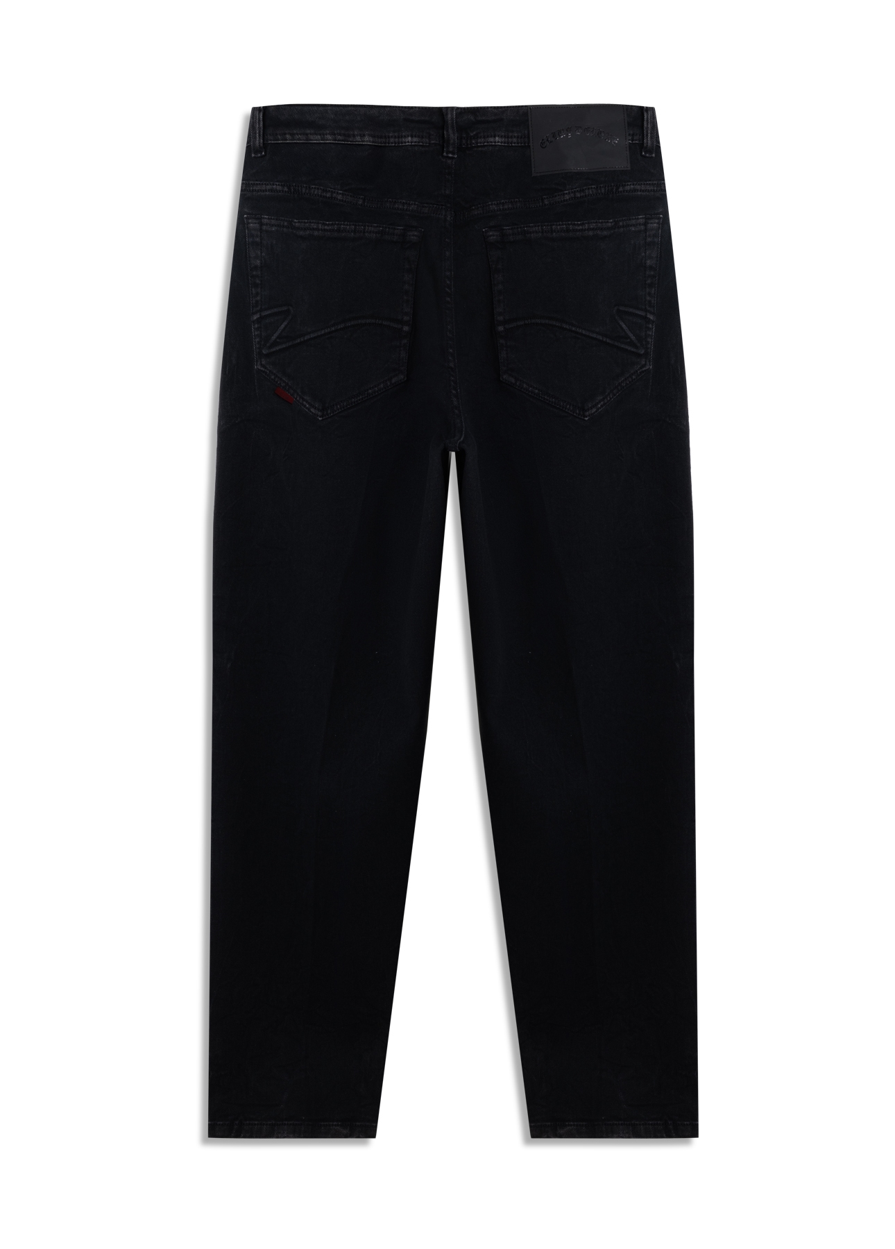 Calça Jeans New Jogging Black Baggy Lav. Black C/ Rede