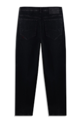 Calça Jeans New Jogging Black Baggy Lav. Black C/ Rede