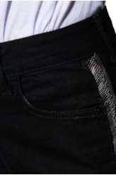 Calça Jeans New Straight Double Black 35 Amaciado