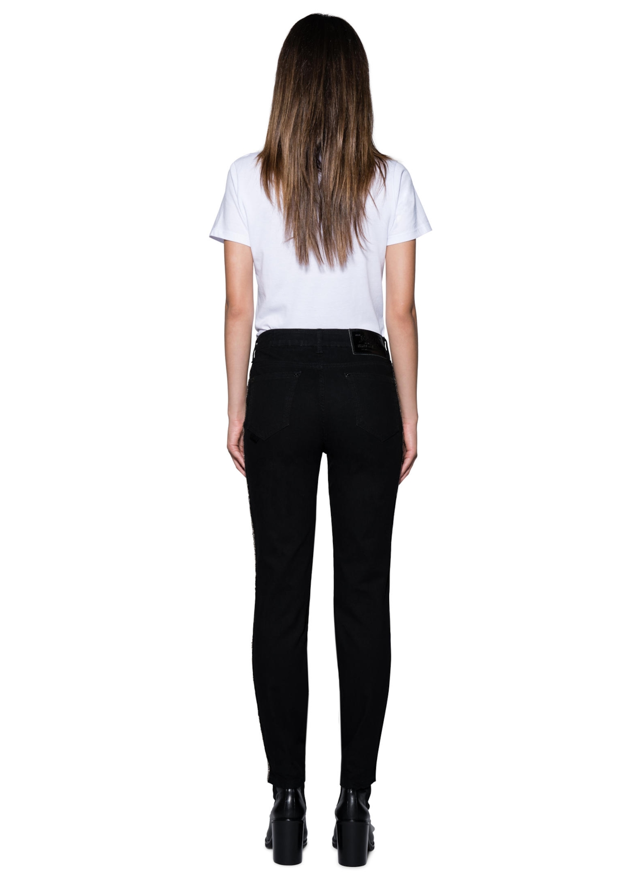Calça Jeans New Straight Double Black 35 Amaciado