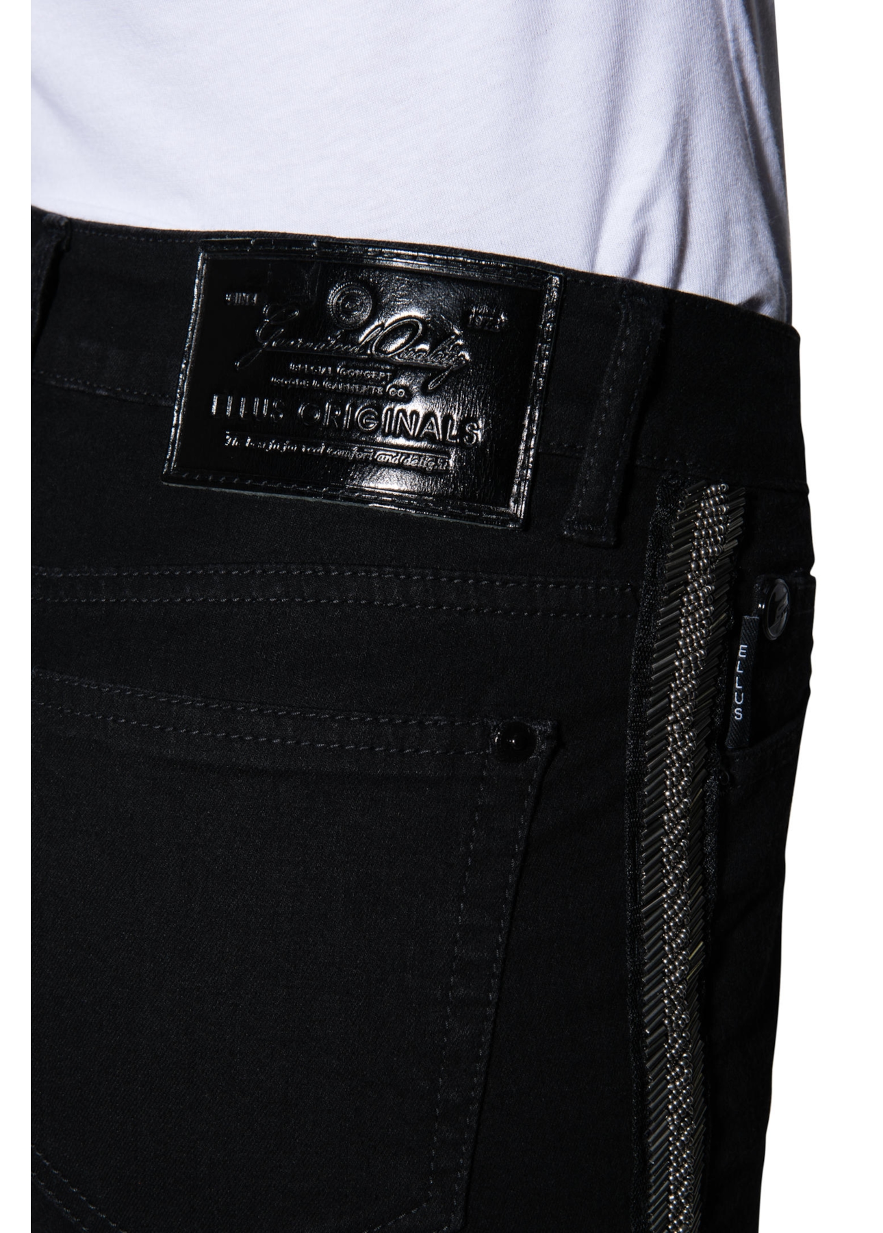 Calça Jeans New Straight Double Black 35 Amaciado
