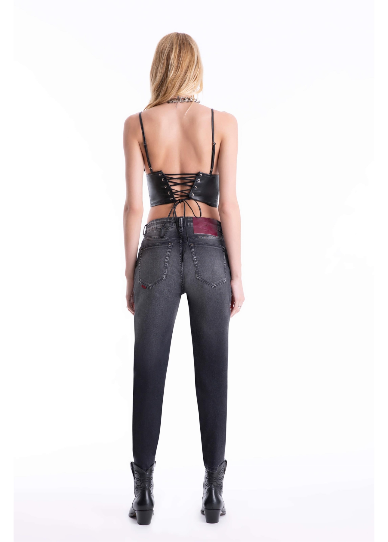 Calça Jeans Ocean Elastic 1851 Lav.Black C/ Used