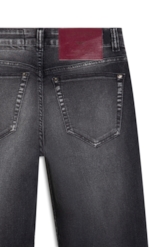 Calça Jeans Ocean Elastic 1851 Lav.Black C/ Used