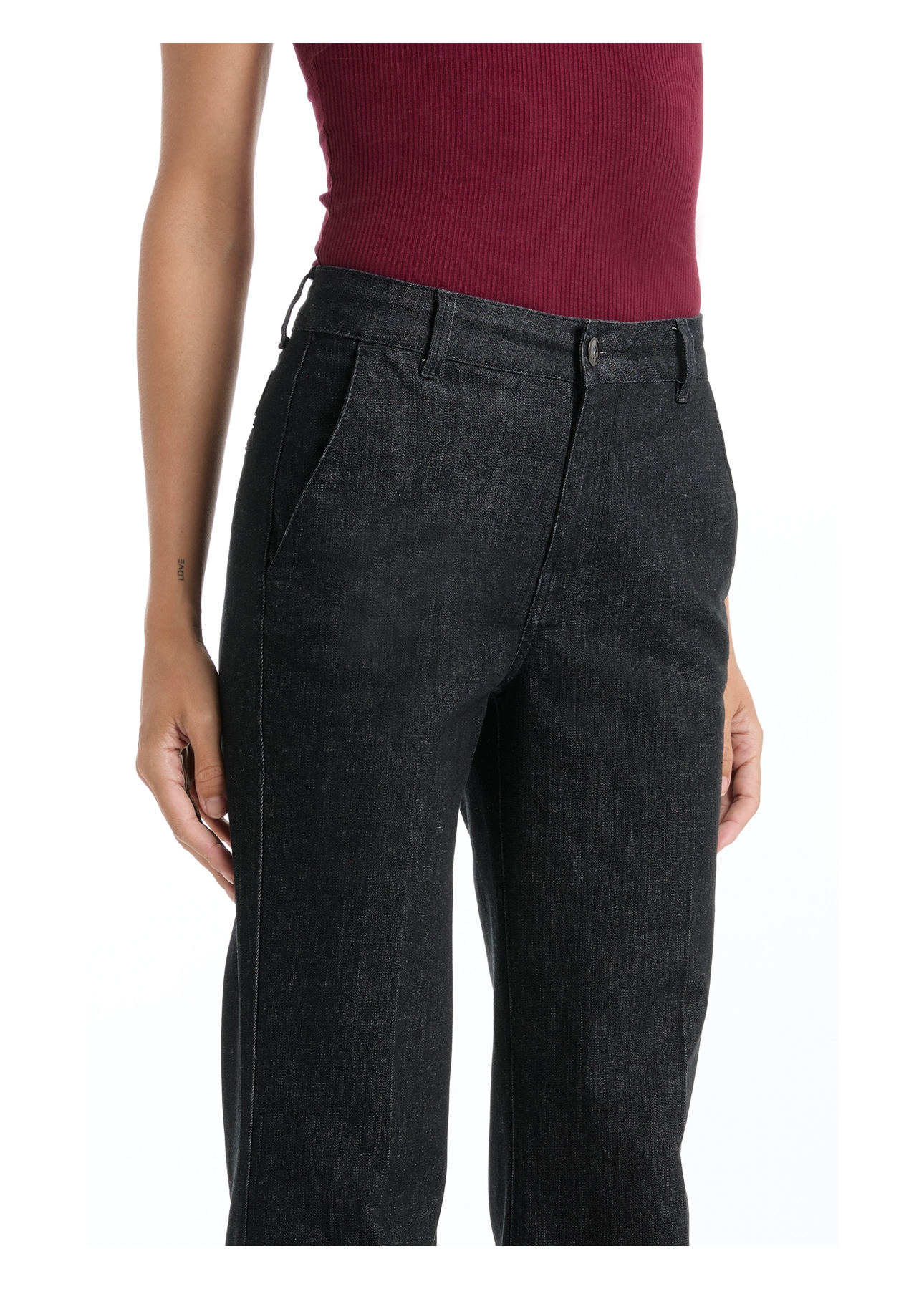 Calça Jeans Ocean Elastic Gisele Flare Lav. Amaciado