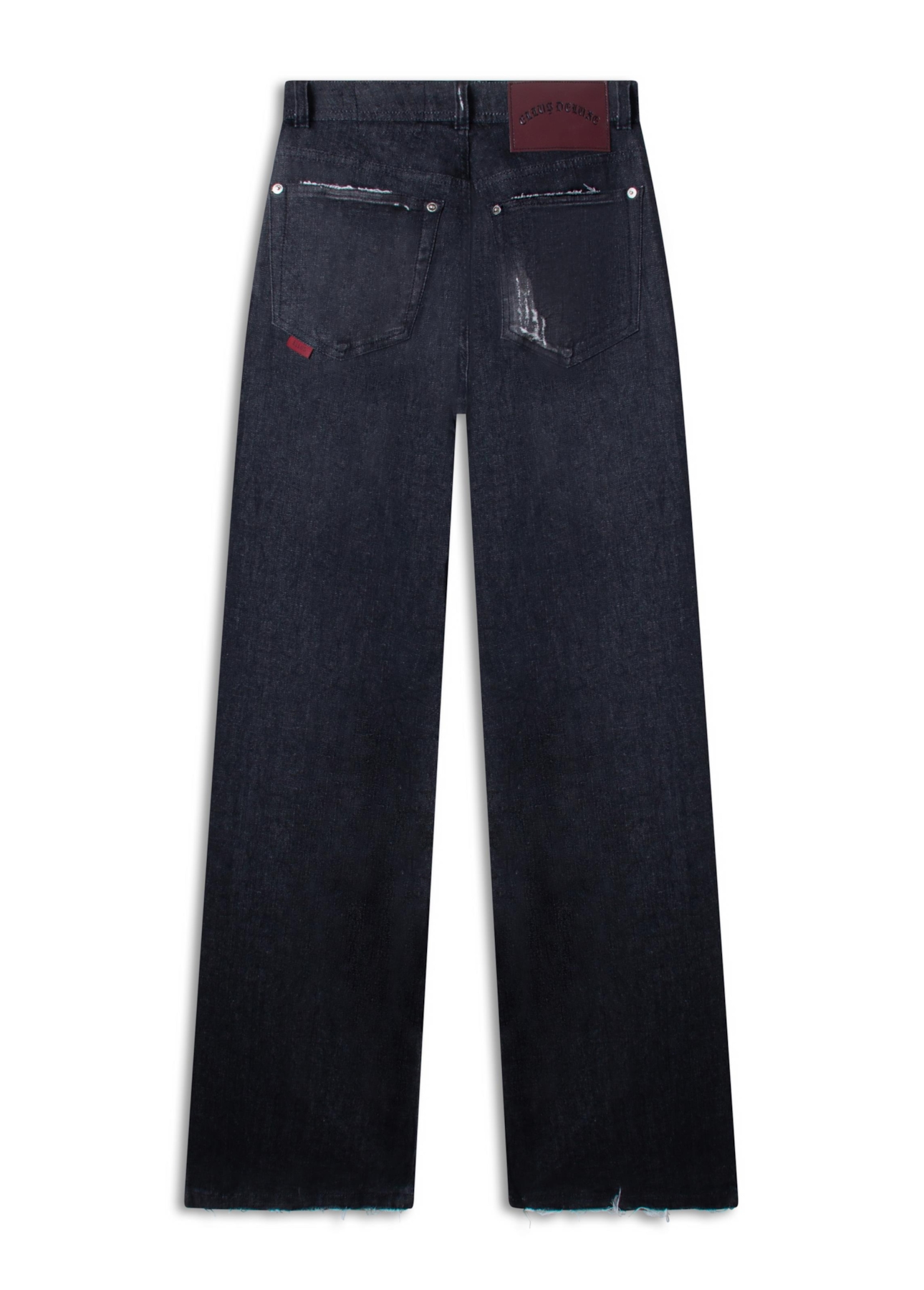 Calça Jeans Ocean Elastic Patheph 2083 - Lav. Black Com Resina