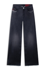 Calça Jeans Ocean Elastic Patheph 2083 - Lav. Black Com Resina