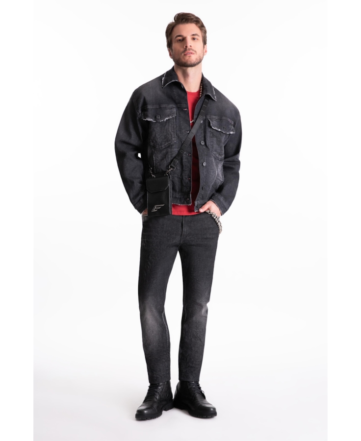 Calça Jeans Ocean Elastic Skinny Lav.Black