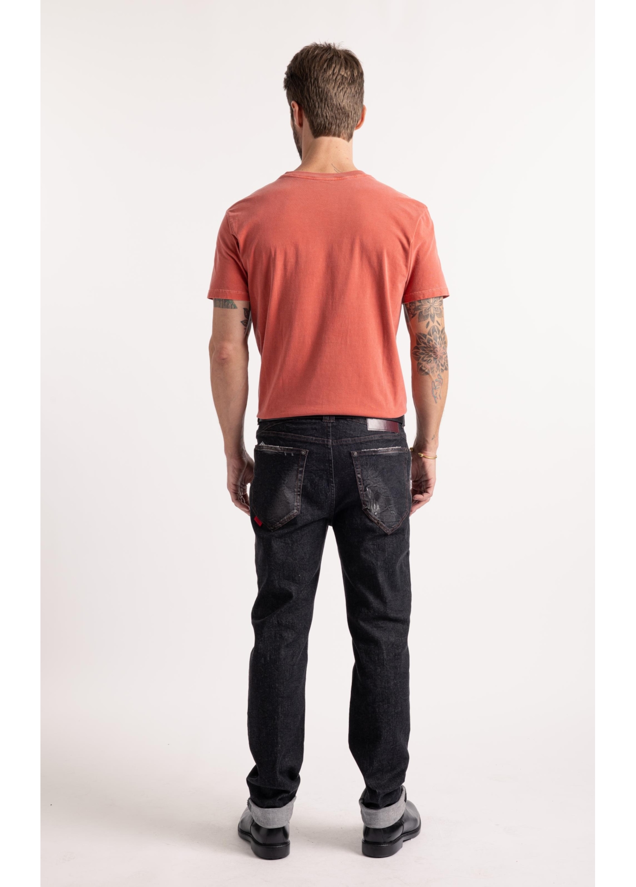 Calça Jeans Ocean Elastic (Slim) Et. Zetex Lav.Black Com Resina