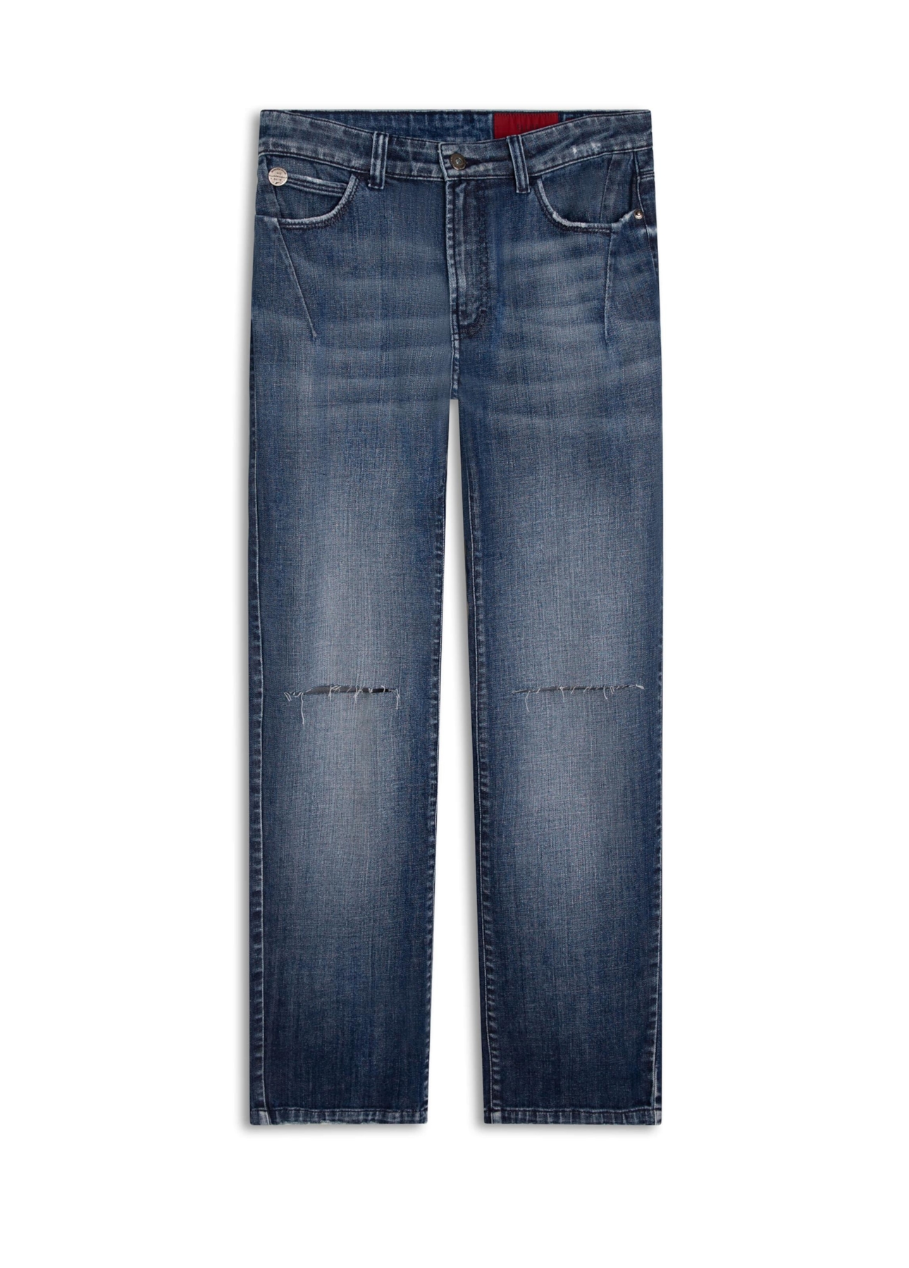 Calça Jeans Original Cross Low Rise 1902-Lav.Medio C/Navalhad
