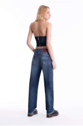 Calça Jeans Original Cross Low Rise 1902-Lav.Medio C/Navalhad