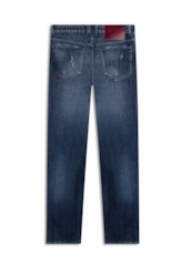 Calça Jeans Original Cross Low Rise 1902-Lav.Medio C/Navalhad