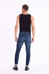 Calça Jeans Original Cross Ly 1787-Lav.Escuro C/ Tie Dy