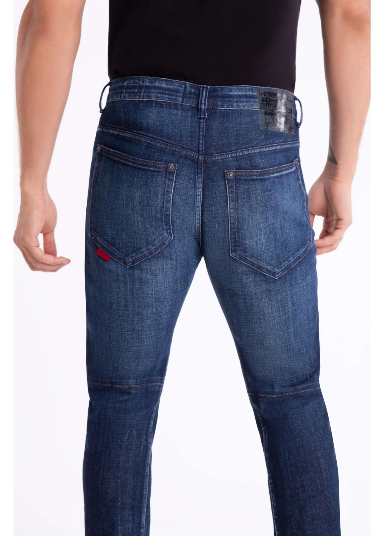 Calça Jeans Original Cross Ly 1787-Lav.Escuro C/ Tie Dy