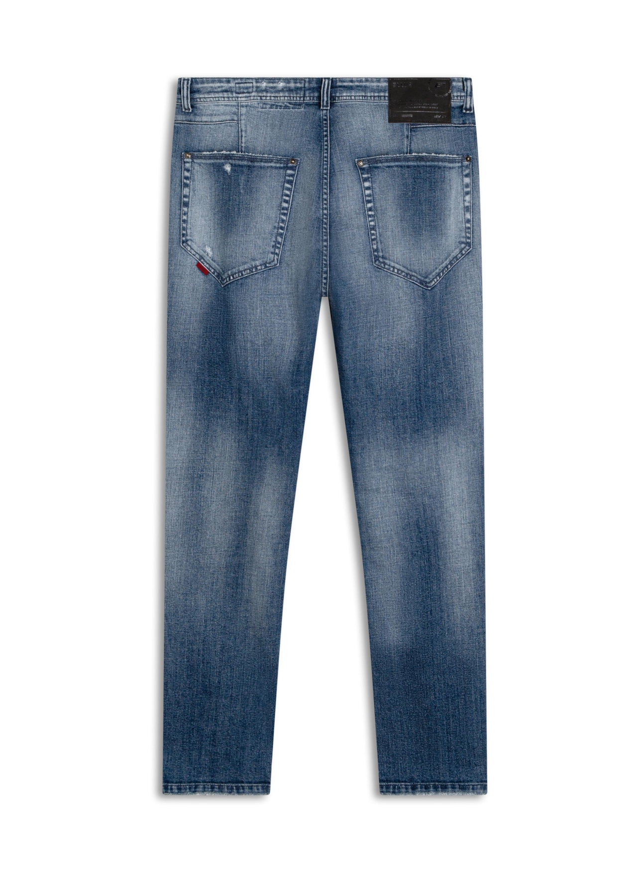 Calça Jeans Original Cross Skinny Pala Lav.Medio C/ Puidos+patch