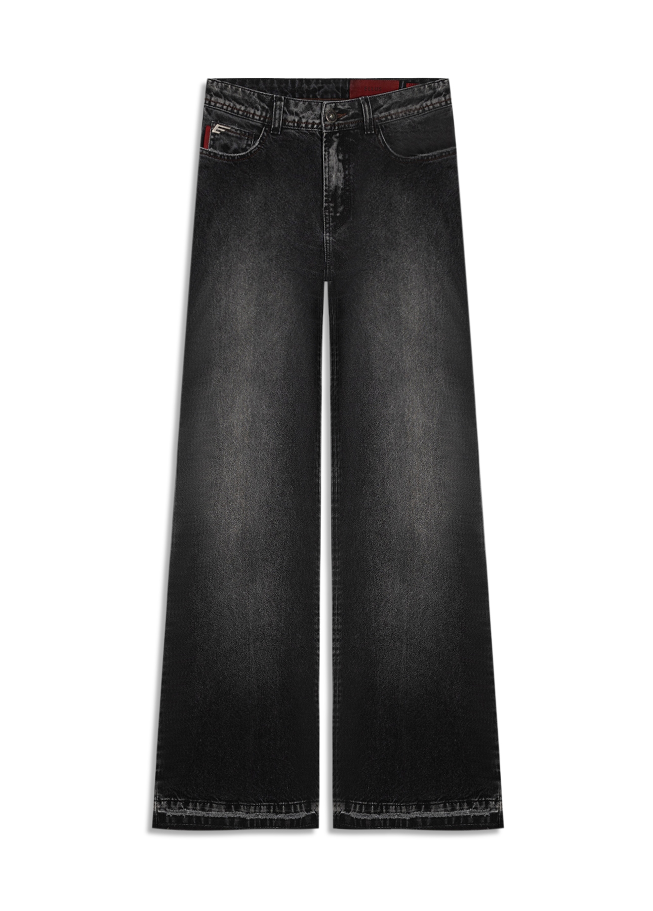 Calça Jeans Originals Black  (Patte d Eph) Lav. Escuro Com Rebolo