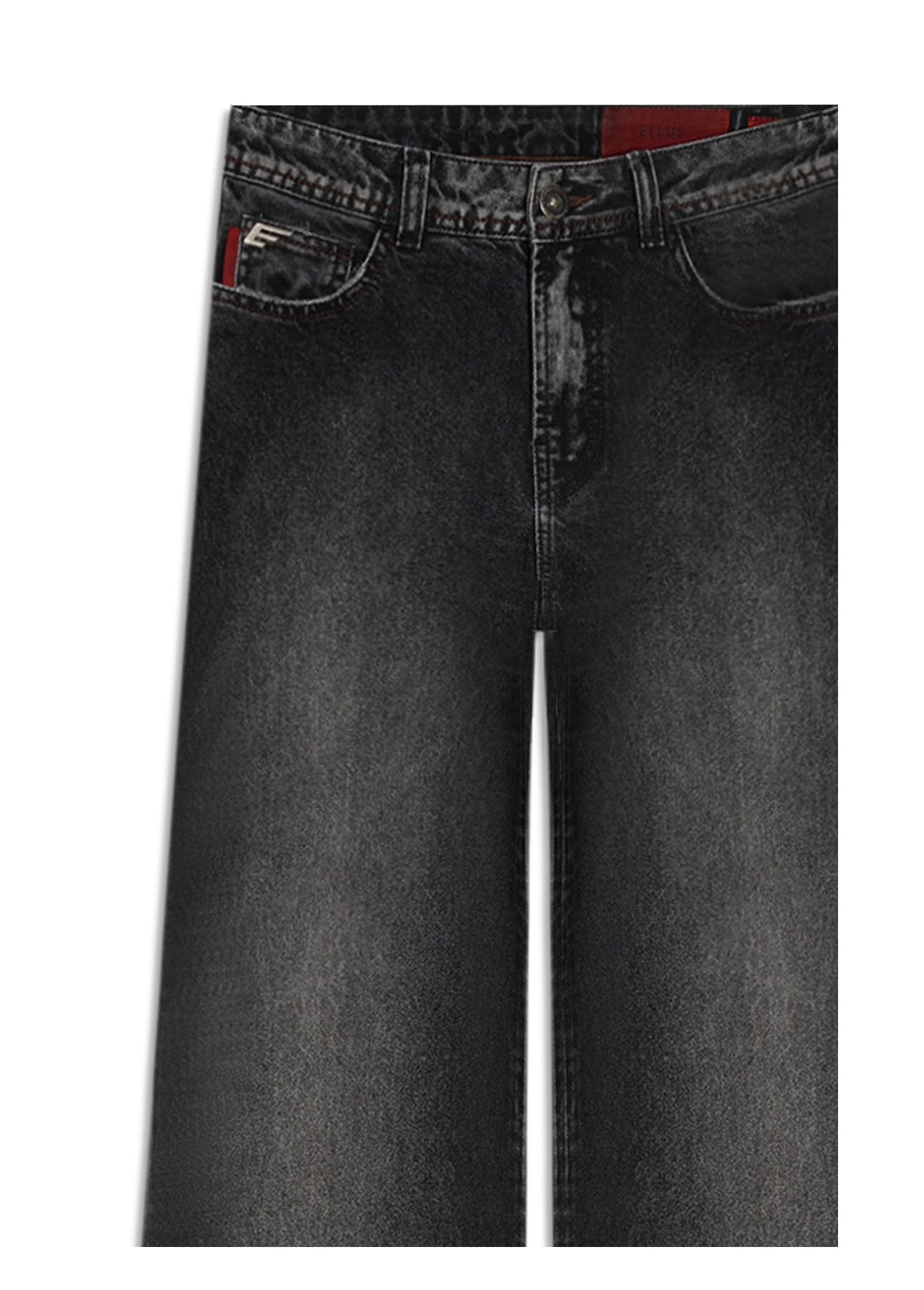 Calça Jeans Originals Black  (Patte d Eph) Lav. Escuro Com Rebolo