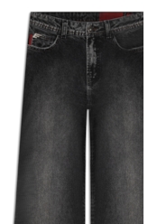 Calça Jeans Originals Black  (Patte d Eph) Lav. Escuro Com Rebolo