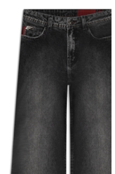 Calça Jeans Originals Black (Patte d Eph) Lav. Escuro Com Rebolo