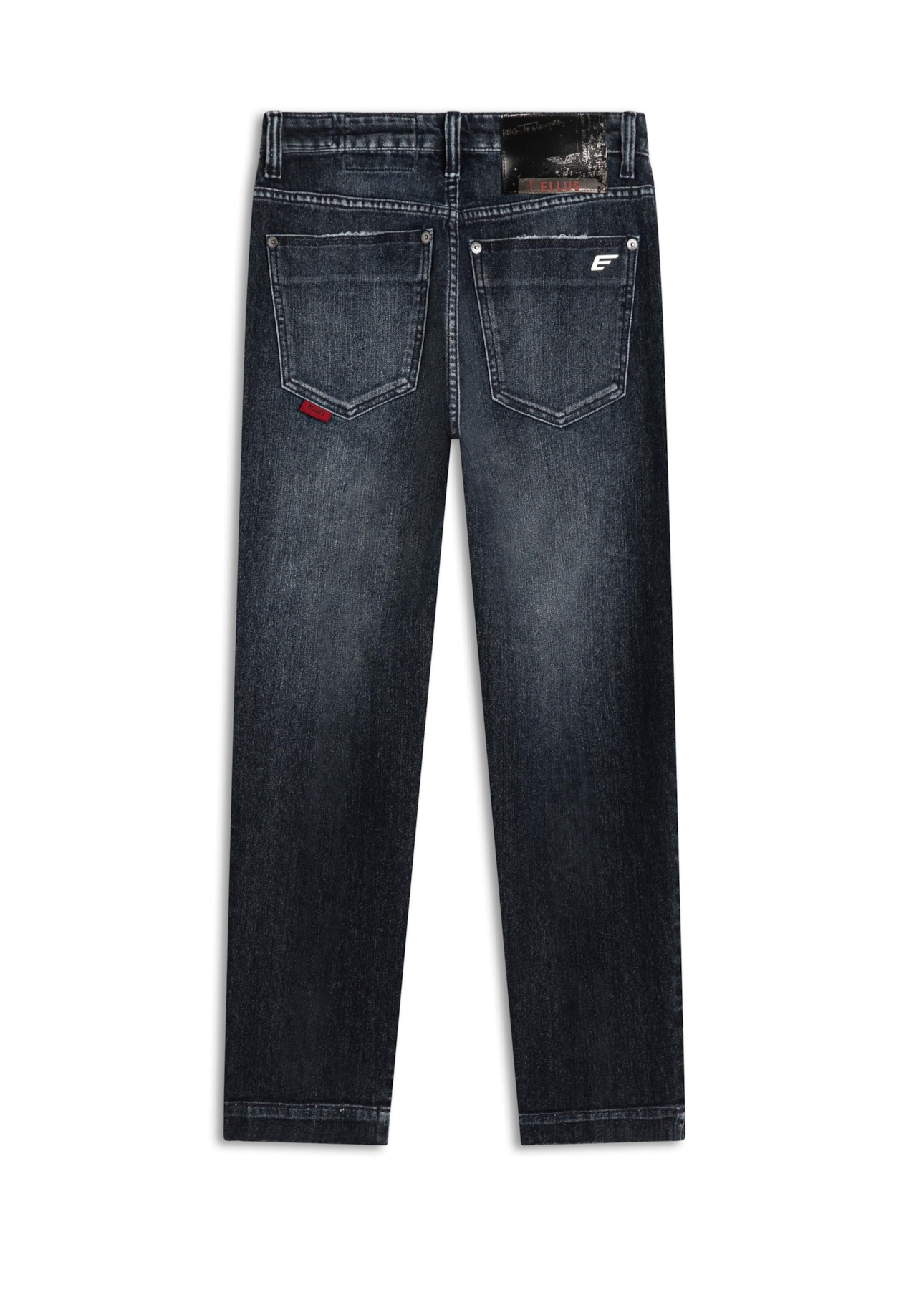 Calça Jeans Overcast Elastic Blue Baggy 1643-Lav.Escuro C/ Tank