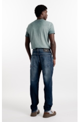 Calça Jeans Preppy New Slim Escuro Com Used