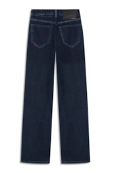 Calça Jeans Reta First Blue Lav.Black C/ Luva
