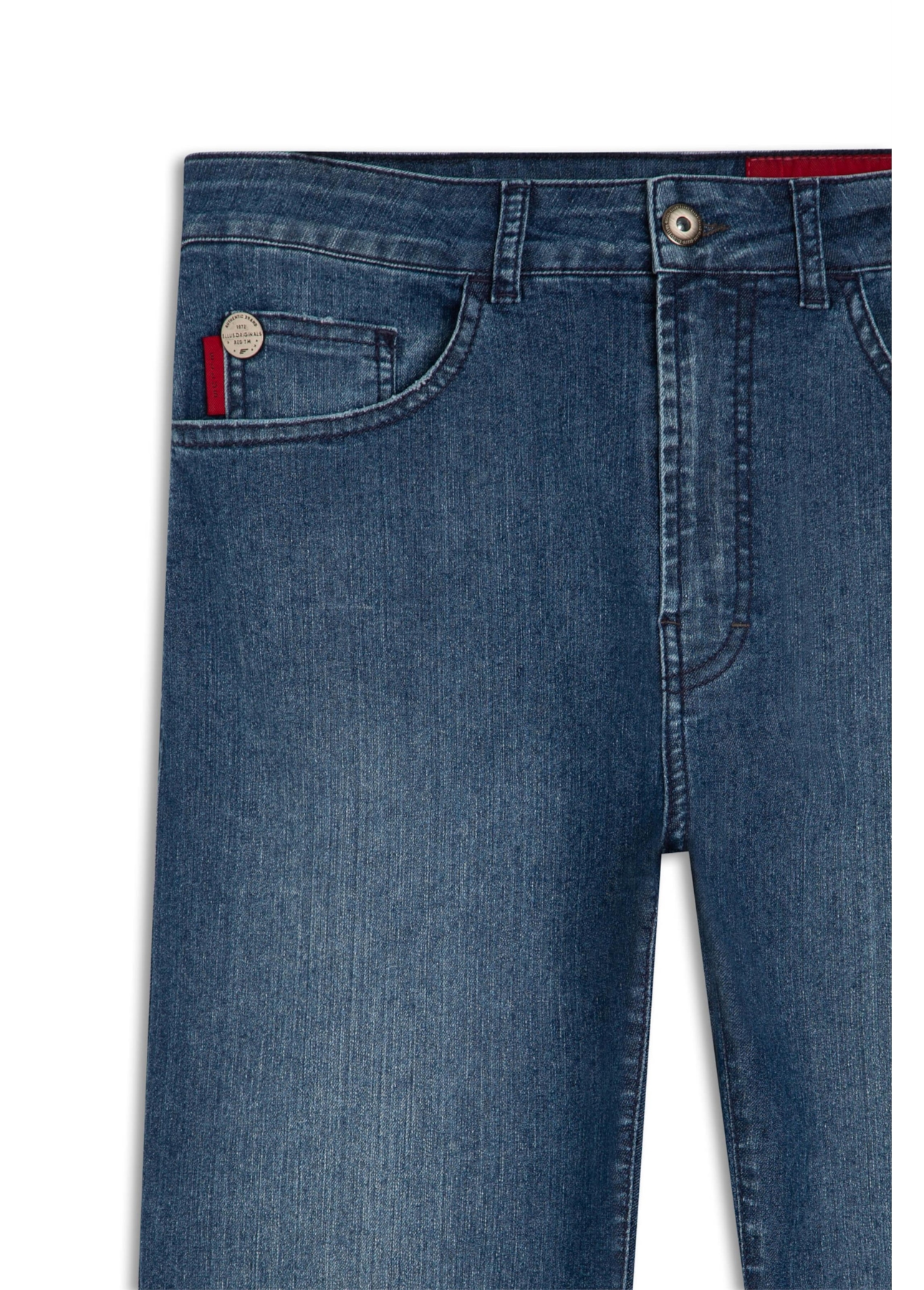 Calça Jeans Salted Blue Ly Slim 1710-Lav.Medio C/ Used