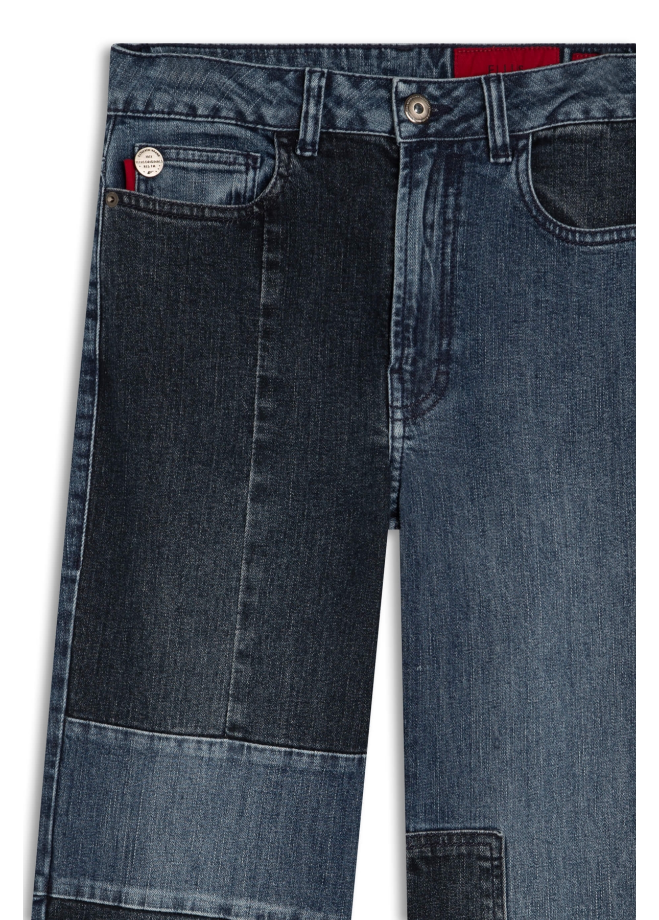 Calça Jeans Sea Elastic Super Flare 1753-Lav.Escuro Bicolor