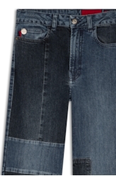 Calça Jeans Sea Elastic Super Flare 1753-Lav.Escuro Bicolor