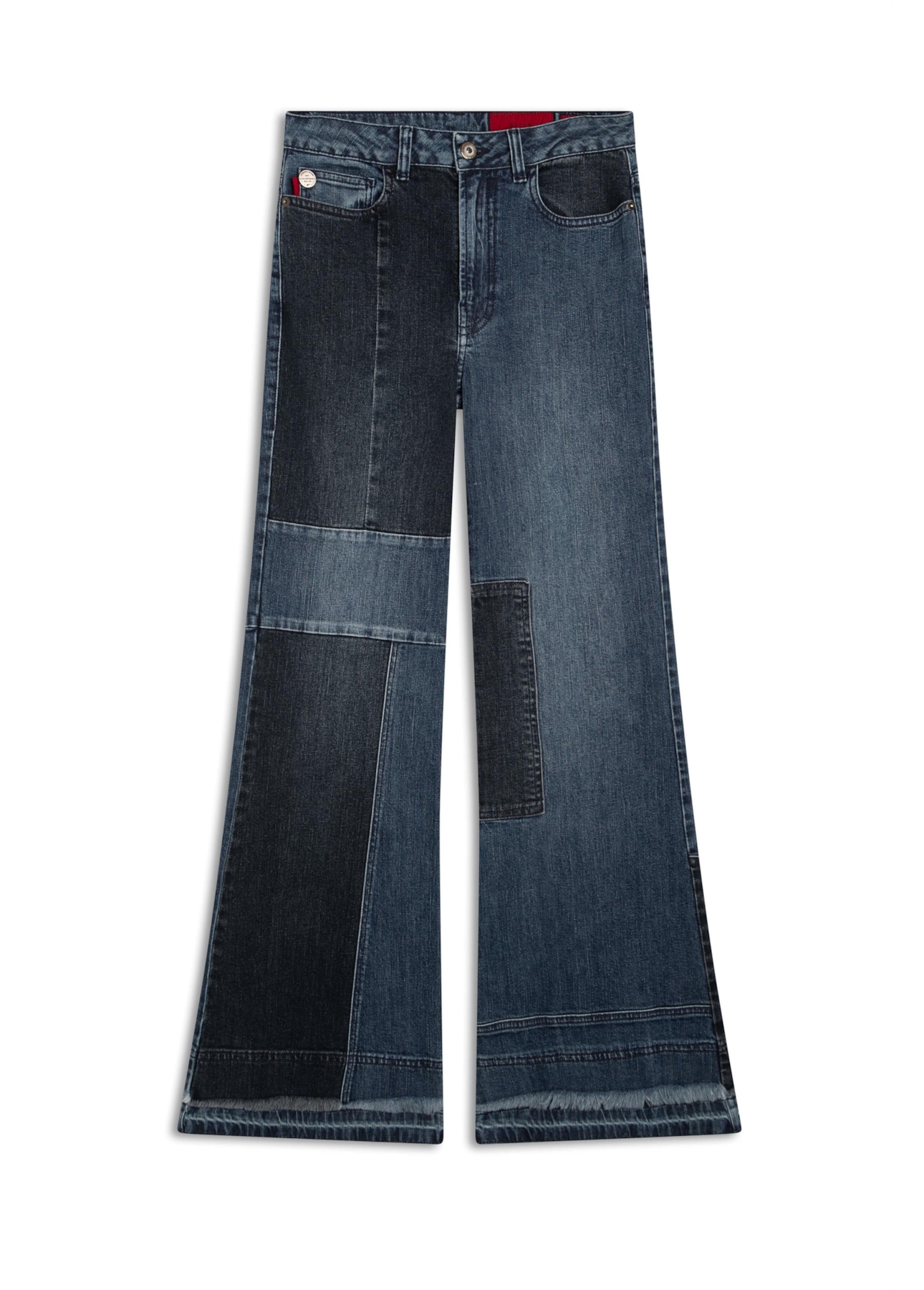 Calça Jeans Sea Elastic Super Flare 1753-Lav.Escuro Bicolor