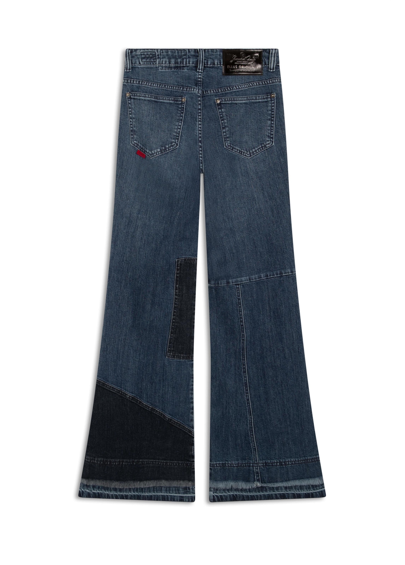 Calça Jeans Sea Elastic Super Flare 1753-Lav.Escuro Bicolor