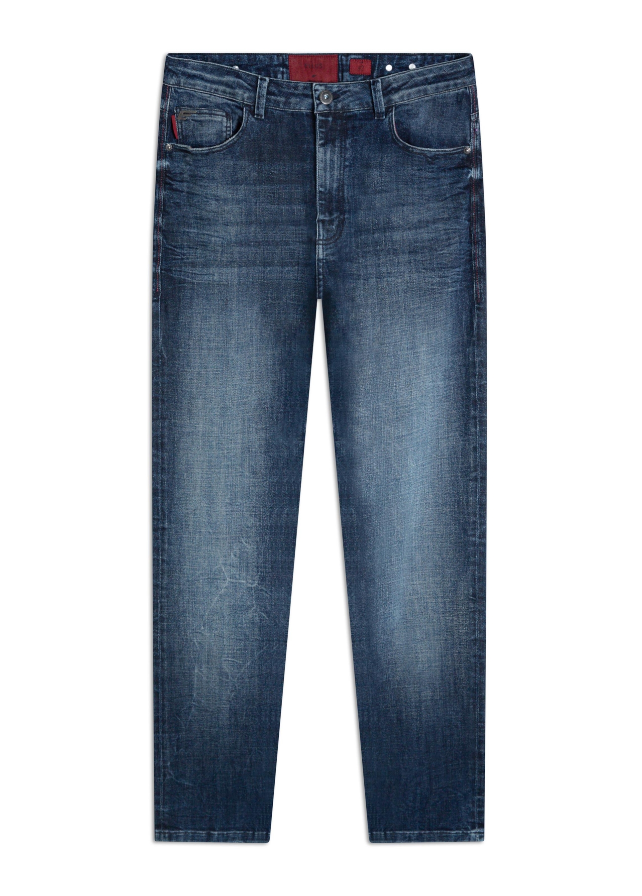 Calça Jeans Skinny Western Escuro Com Rede
