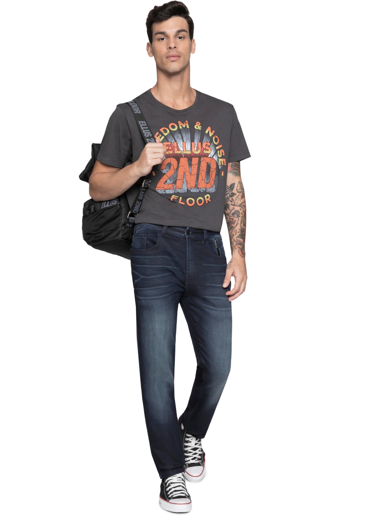 Calça Jeans Slim Ponteira 712 Lav.Escuro C/ 3d
