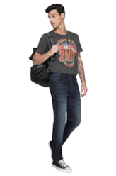 Calça Jeans Slim Ponteira 712 Lav.Escuro C/ 3d